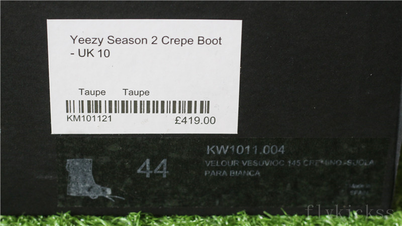 Best Yeezy Season 2 Crepe Boot brown